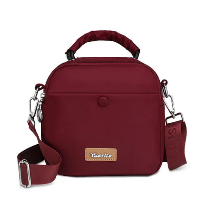 Women Small Shoulder Bag Summer Bag Casual Outdoor Waterproof Nylon Handbag Zipper Messenger Bags Coin Holder Purse
