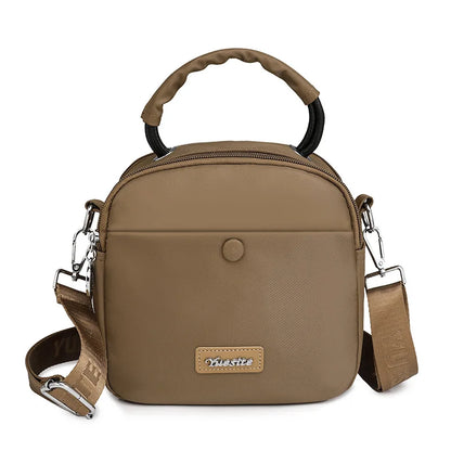 Women Small Shoulder Bag Summer Bag Casual Outdoor Waterproof Nylon Handbag Zipper Messenger Bags Coin Holder Purse
