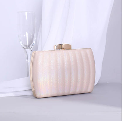 Women Small white Evening Bags female Christmas present Clutch Purses Wedding Rhinestone Handbags Bridal clutch Bags clutches