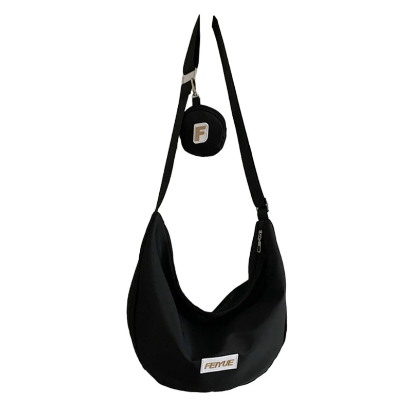 Women Soft Handbags Female Shoulder Bag Solid Color Lady Tote Large Capacity