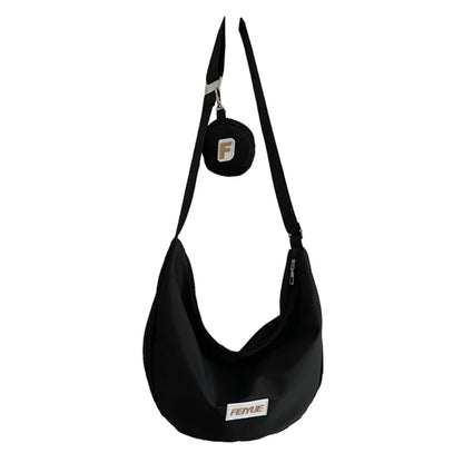 Women Soft Handbags Female Shoulder Bag Solid Color Lady Tote Large Capacity