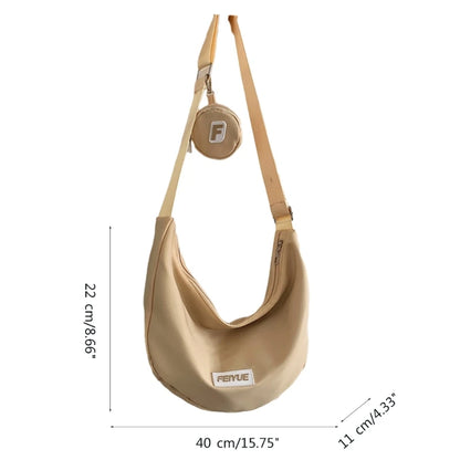 Women Soft Handbags Female Shoulder Bag Solid Color Lady Tote Large Capacity
