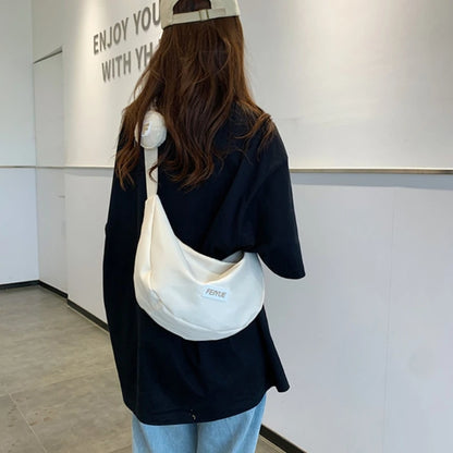 Women Soft Handbags Female Shoulder Bag Solid Color Lady Tote Large Capacity