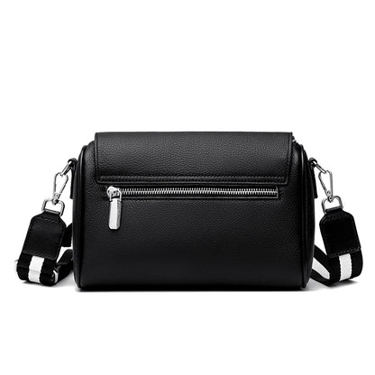 Women Solid Genuine Leather Shoulder Crossbody Bag High Quality Cow Leather Ladies Handbag 2023 Luxury Female Messenger Tote Sac