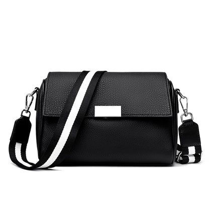 Women Solid Genuine Leather Shoulder Crossbody Bag High Quality Cow Leather Ladies Handbag 2023 Luxury Female Messenger Tote Sac