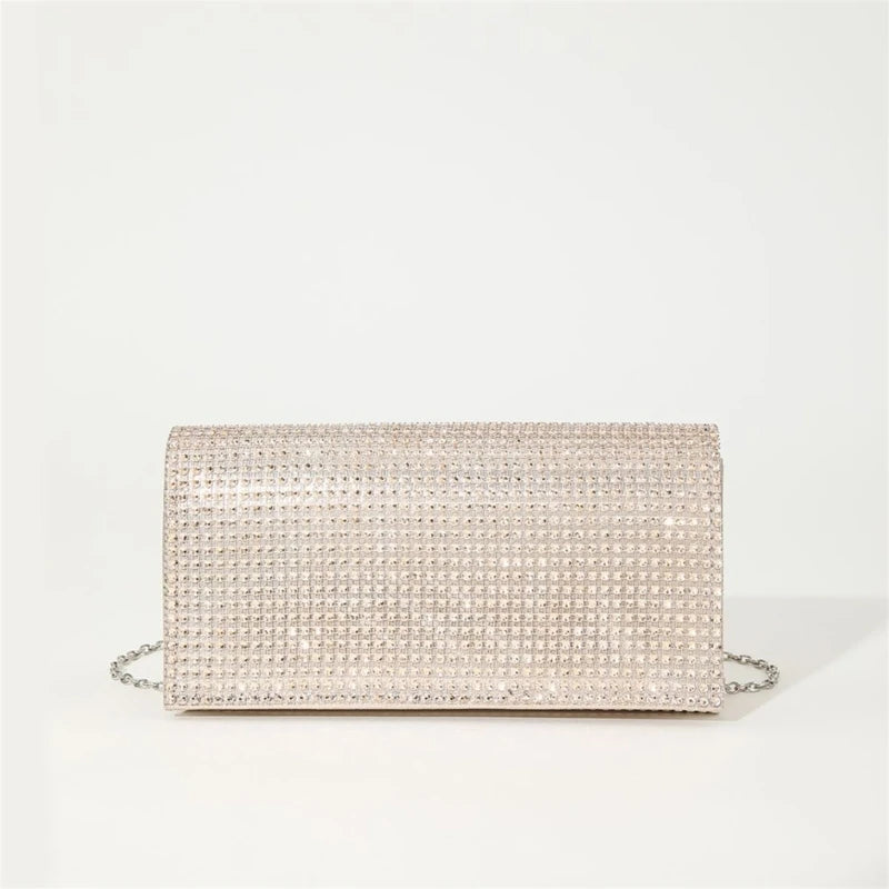 Women Sparkling Shoulder Envelope Handbags Clutch Purse Evening Bag Formal Party Clutch Bags Wedding Party Bridal Purse