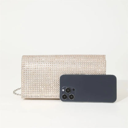 Women Sparkling Shoulder Envelope Handbags Clutch Purse Evening Bag Formal Party Clutch Bags Wedding Party Bridal Purse