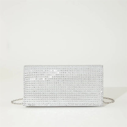 Women Sparkling Shoulder Envelope Handbags Clutch Purse Evening Bag Formal Party Clutch Bags Wedding Party Bridal Purse