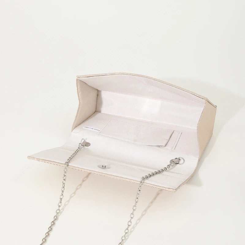 Women Sparkling Shoulder Envelope Handbags Clutch Purse Evening Bag Formal Party Clutch Bags Wedding Party Bridal Purse