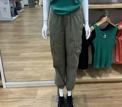Women Sporty Jogger High quality leggings pocket workwear pants Size 4 6 8 10