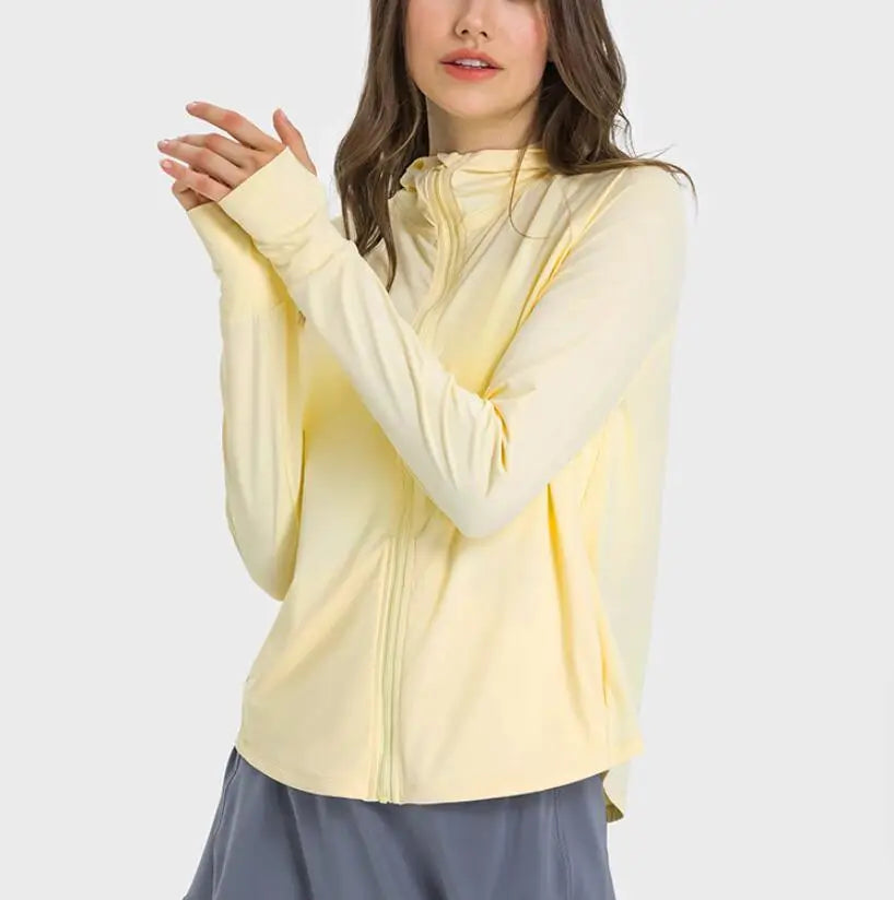 Women Summer Jackets Women Windbreaker Coats Sunscreen Jacket Tops Size (XS-4  S-6  M-8)