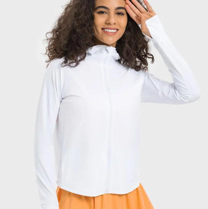 Women Summer Jackets Women Windbreaker Coats Sunscreen Jacket Tops Size (XS-4  S-6  M-8)