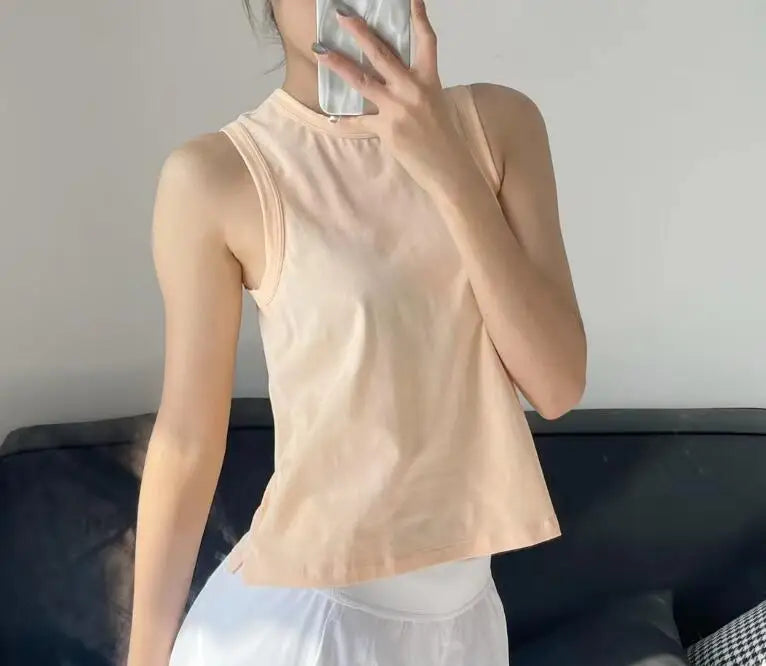 Women Summer Sleeveless Vest, Sport Shirt Blue ,Pink,blue,black Top Shirt