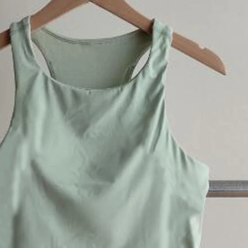 Women Tank Tops Crop Vest Bra Solid Korean Female Women Tops