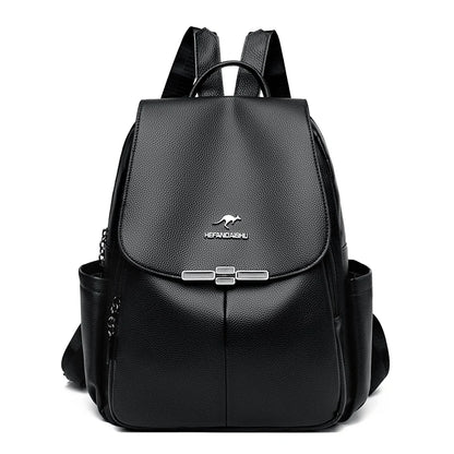 Women Teenage Girl Schoolbag Knapsack Fashion Pu Leather Backpack High Quality Female Backpack Travel Mochila Sac A Dos Bookbag