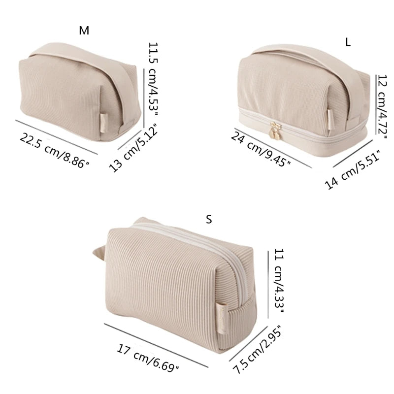 Women Toast Makeup Bag Cosmetic Bag Large Travel Makeup  Toiletry