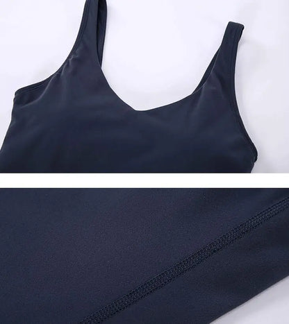 Women Tops Sleeveless Shirt Tops Solid Color Strap Skinny Vest Tanks Bra
