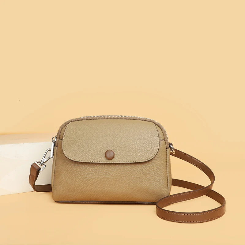 Women Tote Bag Genuine Leather Women's Bag High Quality Cowhide Handbag Fashion Female Shoulder Bags Luxury Female Messenger Sac