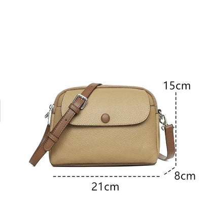 Women Tote Bag Genuine Leather Women's Bag High Quality Cowhide Handbag Fashion Female Shoulder Bags Luxury Female Messenger Sac