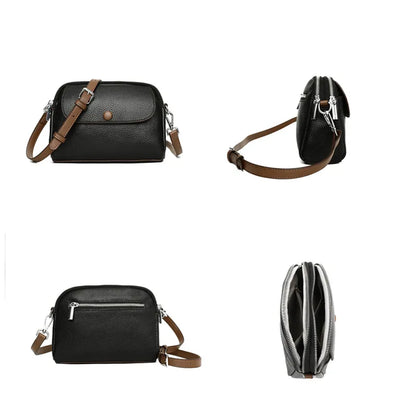 Women Tote Bag Genuine Leather Women's Bag High Quality Cowhide Handbag Fashion Female Shoulder Bags Luxury Female Messenger Sac