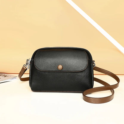 Women Tote Bag Genuine Leather Women's Bag High Quality Cowhide Handbag Fashion Female Shoulder Bags Luxury Female Messenger Sac