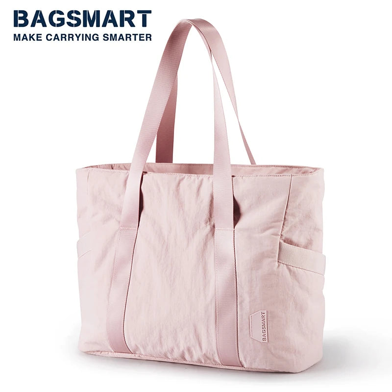 Women Tote Bag Large Capacity BAGSMART Shoulder Bag Crossbody bag Handle Handbag Casual Women Handbag Big Shopper Bag