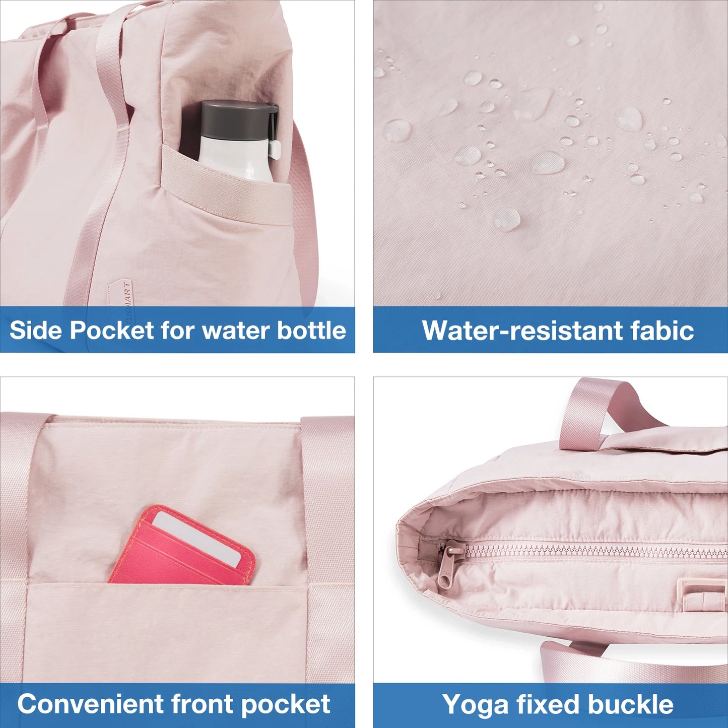 Women Tote Bag Large Capacity BAGSMART Shoulder Bag Crossbody bag Handle Handbag Casual Women Handbag Big Shopper Bag