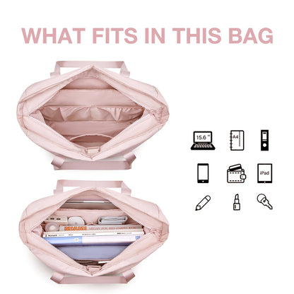 Women Tote Bag Large Capacity BAGSMART Shoulder Bag Crossbody bag Handle Handbag Casual Women Handbag Big Shopper Bag