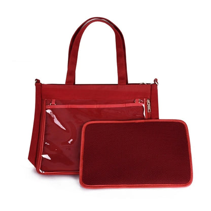 Women Transparent  Bag Japanese Style Handbag Girls Shoulder Bag Ins