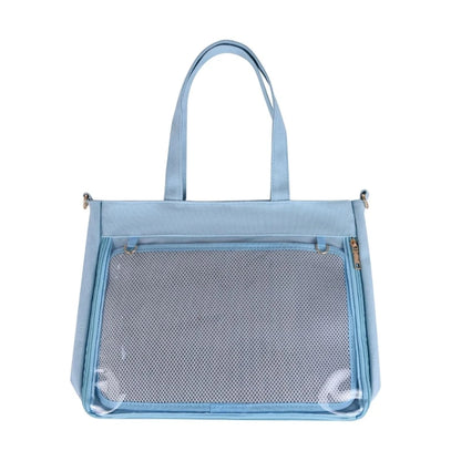 Women Transparent  Bag Japanese Style Handbag Girls Shoulder Bag Ins