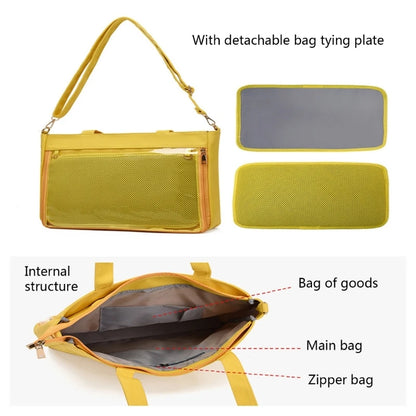 Women Transparent  Bag Japanese Style Handbag Girls Shoulder Bag Ins