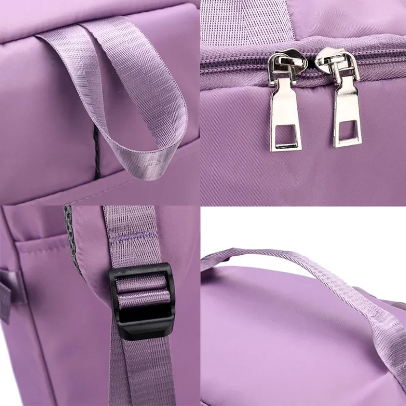 Women Travel Backpack Bag Multi-Function Female Sports Shoulder Bags Waterproof Zipper For Woman Luggage Lightweight Bagpacks