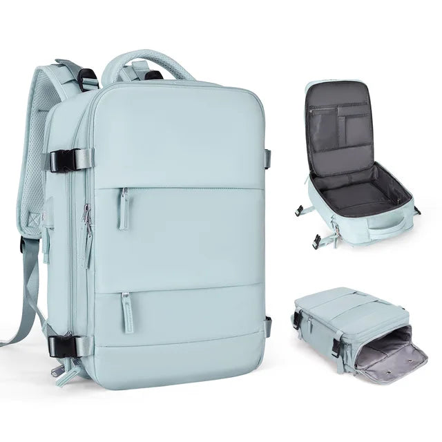 Women Travel Backpack , Men Carry On Backpack,TSA Laptop Backpack Flight Approved, College Nurse Bag Casual Daypack for Weekende