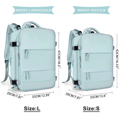 Women Travel Backpack , Men Carry On Backpack,TSA Laptop Backpack Flight Approved, College Nurse Bag Casual Daypack for Weekende