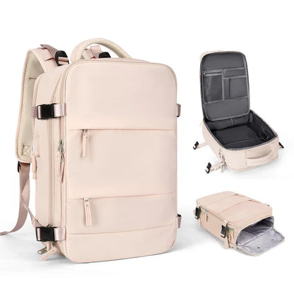 Women Travel Backpack , Men Carry On Backpack,TSA Laptop Backpack Flight Approved, College Nurse Bag Casual Daypack for Weekende