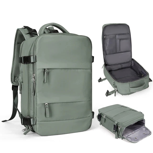Women Travel Backpack , Men Carry On Backpack,TSA Laptop Backpack Flight Approved, College Nurse Bag Casual Daypack for Weekende