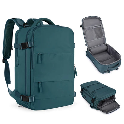 Women Travel Backpack , Men Carry On Backpack,TSA Laptop Backpack Flight Approved, College Nurse Bag Casual Daypack for Weekende