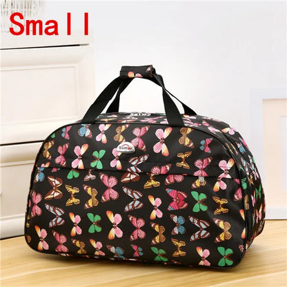 Women Travel Bags Men Luggage Travel Duffel Bags Nylon Waterproof Daily Travel Handbag Print Shoulder Bag bolso deporte gimnasio
