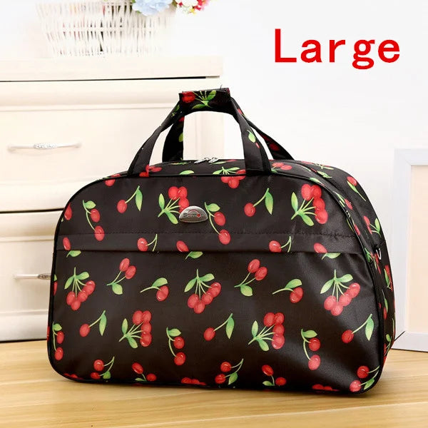 Women Travel Bags Men Luggage Travel Duffel Bags Nylon Waterproof Daily Travel Handbag Print Shoulder Bag bolso deporte gimnasio