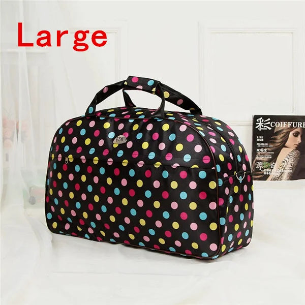 Women Travel Bags Men Luggage Travel Duffel Bags Nylon Waterproof Daily Travel Handbag Print Shoulder Bag bolso deporte gimnasio