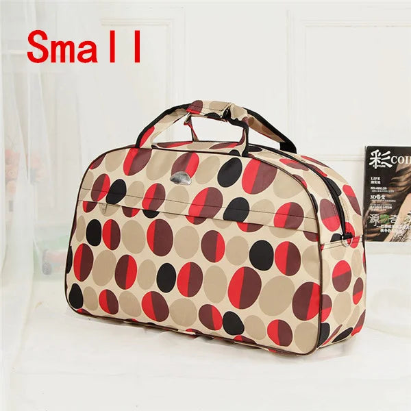 Women Travel Bags Men Luggage Travel Duffel Bags Nylon Waterproof Daily Travel Handbag Print Shoulder Bag bolso deporte gimnasio