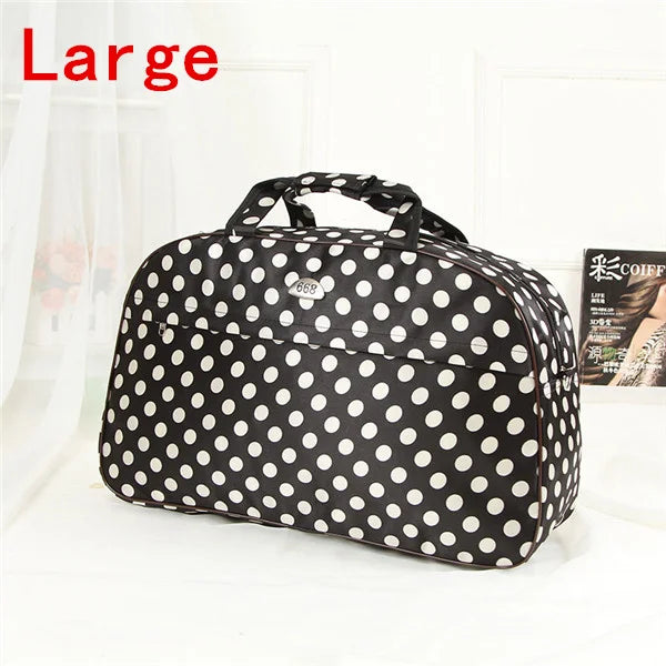 Women Travel Bags Men Luggage Travel Duffel Bags Nylon Waterproof Daily Travel Handbag Print Shoulder Bag bolso deporte gimnasio