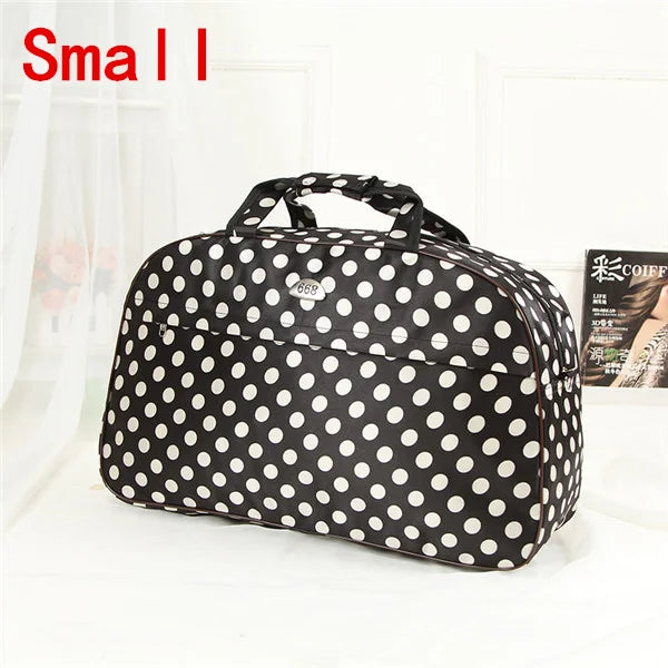 Women Travel Bags Men Luggage Travel Duffel Bags Nylon Waterproof Daily Travel Handbag Print Shoulder Bag bolso deporte gimnasio