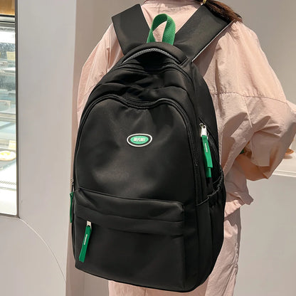 Women Travel Purple High Capacity School Bag Lady Fashion Girl Kawaii Trendy Book Bag Female Nylon Laptop College Backpacks Cool