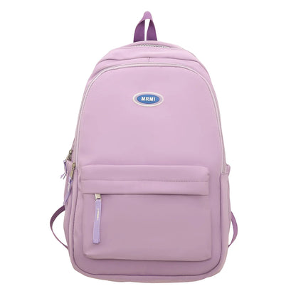 Women Travel Purple High Capacity School Bag Lady Fashion Girl Kawaii Trendy Book Bag Female Nylon Laptop College Backpacks Cool