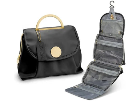 Women Travel Tote Cosmetic Bag New PU Leather Waterproof Makeup Bag Ladies Beauty Bag Organizer Toiletries Storage Bags