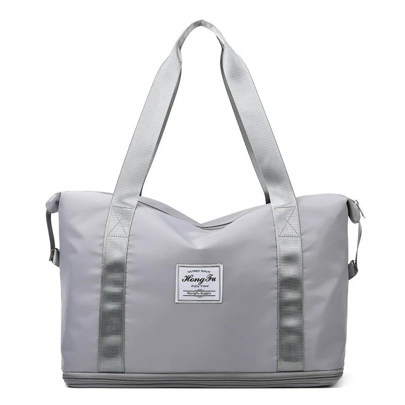 Women Travel Tote Men Sports Gym Bag Duffle Handbag Multifunction Swimming Shoulder Messenger Bag Weekend Fitness Training Bag