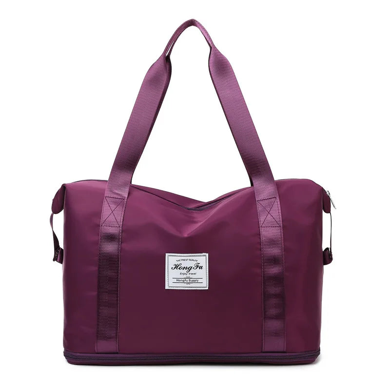 Women Travel Tote Men Sports Gym Bag Duffle Handbag Multifunction Swimming Shoulder Messenger Bag Weekend Fitness Training Bag