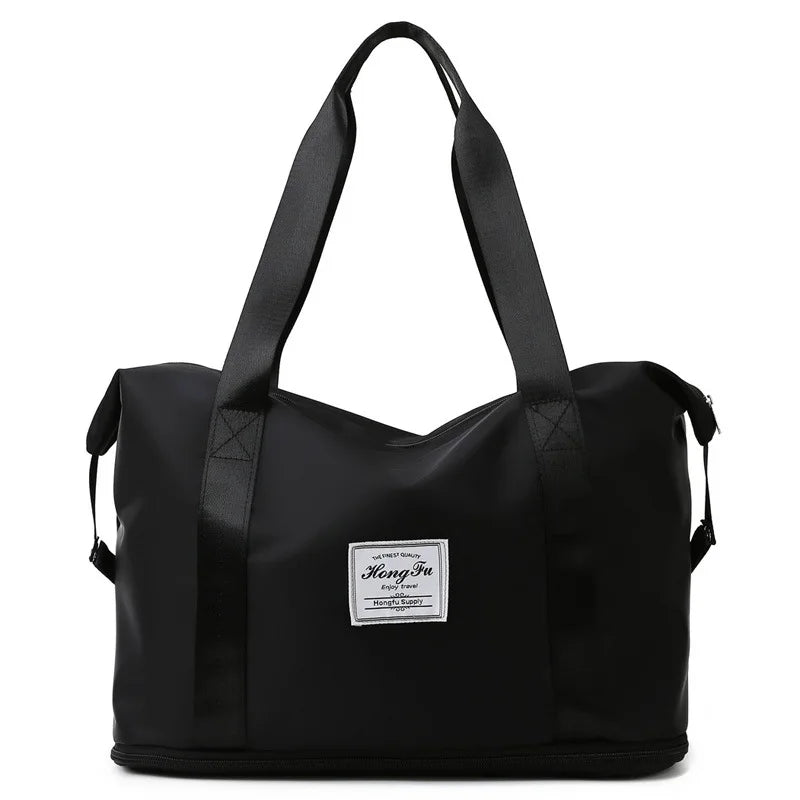 Women Travel Tote Men Sports Gym Bag Duffle Handbag Multifunction Swimming Shoulder Messenger Bag Weekend Fitness Training Bag