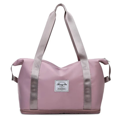 Women Travel Tote Men Sports Gym Bag Duffle Handbag Multifunction Swimming Shoulder Messenger Bag Weekend Fitness Training Bag